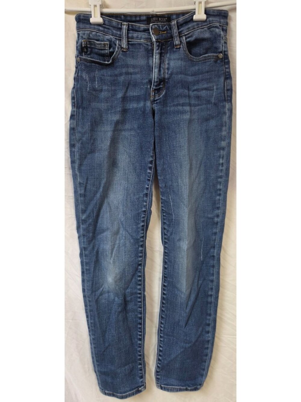 Judy Blue Los Angeles 3/26 Distressed Slim Fit Blue Denim Jeans Style JB82128DK
